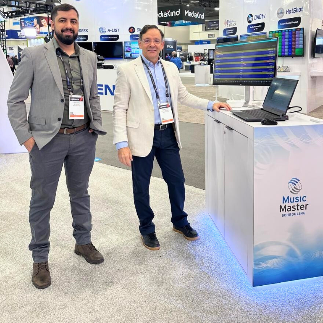 Mateus e Gilberto na NAB Show 2025